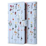 Coque Portefeuille Tech-protect Galaxy A34 5G Garden Blue Case