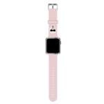 Karl Lagerfeld KLAWMSLKP Apple Watch Bracelet 38/40 / 41mm bracelet rose / rose Silicone Karl Heads