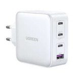 Rapide chargeur GaN 3xUSB C / USB 100W PPS Ugreen CD226 - blanc