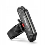 Feu arrière de vélo Rockbros A54BK + micro USB - Câble USB-A - noir