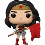 Funko POP ! Figurine SuperMan : Fils Rouge - Wonder Woman
