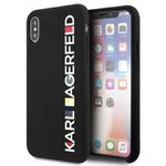 Coque Karl Lagerfeld iPhone X/xs Hardcase Noir/noir Glossy Bauhaus Case