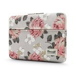 Coque CANVASLIFE Sleeve Laptop 13-14 White Rose Grey Case