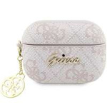 Coque Guess GUAP2G4GSMP housse AirPods Pro 2 rose/rose 4G Charm Collection Case