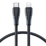 Joyroom Câble USB C - Lightning 20W Surpass Series pour charge rapide et transfert de données 1,2 m noir (S-CL020A11)