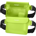 Coque Spigen A620 Universal Waterproof Waist Bag 2-pack Cactus Green Case