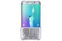Coque Clavier SAMSUNG Galaxy S6 Edge Plus Keyboard Cover Silver Genuine Nouveau