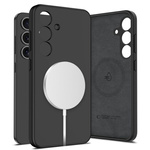 Etui TECH-PROTECT LIQUID SILICONE MAGSAFE GALAXY S25 BLACK