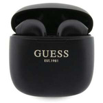 Guess casque Bluetooth GUTWST26PSK TWS + station d'accueil noir/noir Logo EST classique