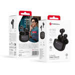 Słuchawki bezprzewodowe douszne Forcell F-Audio TWS Clear Sound czarne