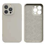 Coque en silicone pour Samsung Galaxy A14 5G / Galaxy A14 housse en silicone beige