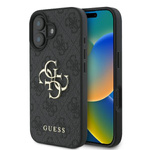 Etui Guess iPhone 16 Pro 6.3" czarny/black hardcase 4G Big Logo