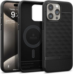 Coque iPhone 15 Pro Max Caseology Parallax Mag MagSafe MATTE Noir Case