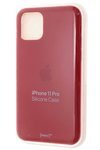 Coque iPhone 11 Pro Apple Silicone Case Authentique MWYH2ZM/A Produit Rouge Nouveau Case