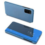 Clear View Case étui coque avec flip cover Samsung Galaxy A03s (166.5) bleu