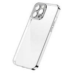 Joyroom Chery Mirror Case Cover pour iPhone 13 Pro Cadre métallique Argent (JR-BP908 argent)