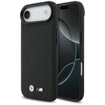 Etui BMW M Quilted Logo MagSafe do       iPhone 17 Air czarny