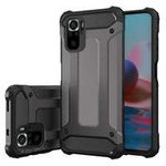 Hybride Armor blindé coque couverture Xiaomi Poco M4 Pro 5G noir