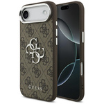 Etui Guess 4G Big 4G Classic Logo do     iPhone 17 Air brązowy srebrny