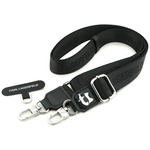Uniwersalna smycz Karl Lagerfeld         Universal Strap Tether Patch Choupette Metal Logo czarny