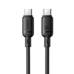 Kabel Baseus Silky Series 100W USB-C - USB-C 1m - czarny