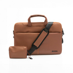 Torba na laptopa 15,6" Forcell F-Protect URBAN STYLE brązowa