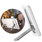 Support de téléphone pliable autocollant Baseus blanc (LUXZ000002)