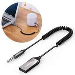 Ugreen Récepteur audio Bluetooth 5.0 câble Adaptateur audio USB Prise AUX noir (70601 CM309)