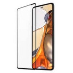 Verre trempé Dux Ducis 9D Verre trempé plein écran 9H avec cadre Xiaomi Mi 11T Pro / Mi 11T Noir (compatible avec les étuis)