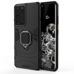 Anneau Armor hybride blindé coque couverture + magnetic support Samsung Galaxy S21 Ultra 5G noir
