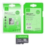 Carte mémoire USAMS 32GB 10C + Adaptateur