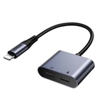 Joyroom SY-L02 Adaptateur Lightning vers 2x Lightning DAC 2en1 - noir