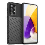 Coque Thunder Case flexible blindé coque couverture Samsung Galaxy A73 noir Case