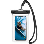Spigen A601 UNIVERSAL WATERPROOF Case CRYSTAL CLEAR