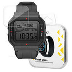 Wozinsky Watch Glass Hybrid Glass pour Xiaomi Amazfit Neo Noir