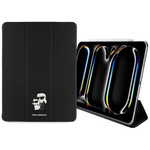 Karl Lagerfeld KLFC13PM24SAKCK iPad Pro   13" 2024 Book Cover czarny/black Saffiano Magnetic Karl &Choupette