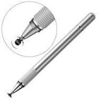 Baseus Golden Cudgel Double-sided Capacitive Stylus with Precision Disc and Gel Pen silver (ACPCL-0S)