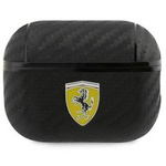 Coque Housse Ferrari AirPods Pro 2 noir/noir On Track PU Carbon