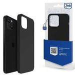 3mk Silicone Case iPhone 14 6.1" noir/noir