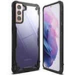 Ringke Fusion X durable PC Case with TPU Bumper for Samsung Galaxy S21+ 5G (S21 Plus 5G) black (FUSG0067)