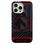 Audi IML Sport MagSafe Case iPhone 13 Pro / 13 6.1" czarny/black hardcase AU-IMLMIP13P-RSQ/D2-BK