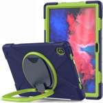 Coque Tech-Protect X- Armor Lenovo Tab P11/P11+ Plus 11.0 TB-J606/J616/J607Z Navy lime