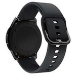 Bracelet en silicone TYS bracelet smartwatch universel 20mm noir