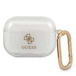 Coque GUESS Apple AirPods Pro Glitter Collection Clear Case