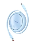 Baseus Free2Draw Mini USB-C - Câble rétractable USB-C 100W 1m - bleu
