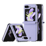 Samsung Galaxy Z Flip5 5G Flip Leather Case Wallet Back Cover Dux Ducis Bril - Violet