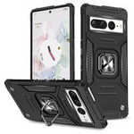 Étui Wozinsky Ring Armor pour Google Pixel 7 Pro couverture blindée support magnétique anneau noir