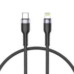 TECH-PROTECT ULTRABOOST LIGHTNING CABLE PD30W/3A 25CM NOIR