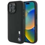 Coque BMW iPhone 16 Pro Max 6.9" noir/noircase Logo caoutchouc lisse