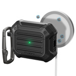 Coque Spigen Tough Armor Mag MagSafe Apple Airpods Pro 1 / 2 Noir Case